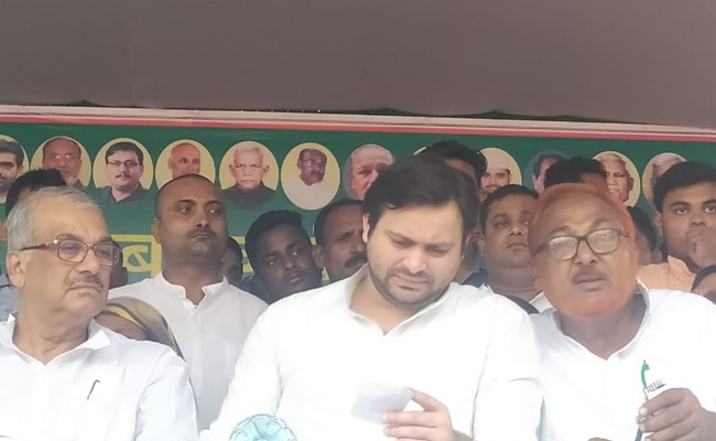 देखिए, 'कुकर्मी सरकार' ने लोक आस्था के महापर्व छठ पर कैसा विद्वेषपूर्ण व विघटनकारी आदेश दिया था : तेजस्वी यादव