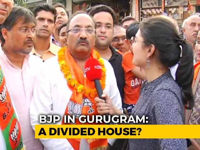 BJP Fields RSS Worker To Congress' Ex-Minister In Fight For Gurugram