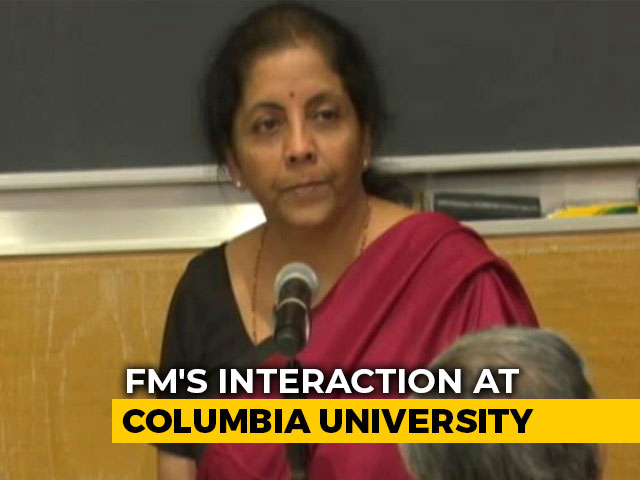 In Raghuram Rajan's Time, Loans Given Based On Phone Calls: Nirmala Sitharaman