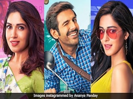 <i>Pati Patni Aur Woh</i> First Look: Kartik Aaryan, Bhumi Pednekar And Ananya Panday Are Quirky x 3 <i>Pati Patni Aur Woh</i> First Look: Kartik Aaryan, Bhumi Pednekar And Ananya Panday Are Quirky x 3