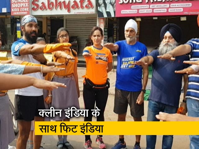 सफाई के प्रति जागरुकता फैलाने चंडीगढ़ पहुंची 'प्लॉगर्स ऑफ इंडिया' की टीम