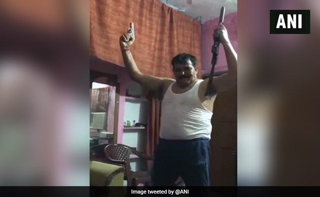Probe Ordered After Video Shows Man Dancing With Two Guns In Haridwar