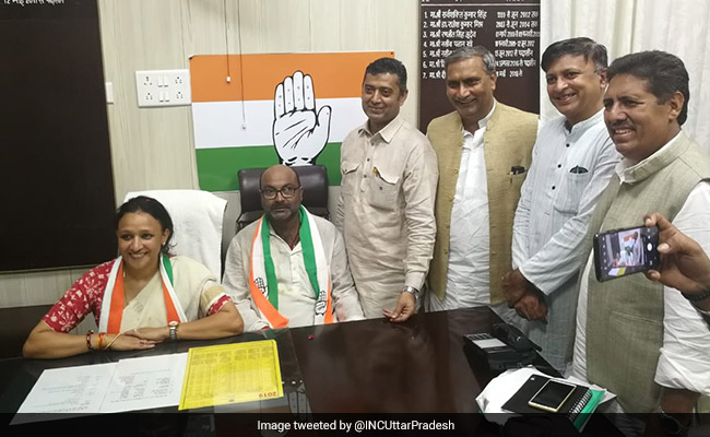 Ajay Kumar Lallu Takes Charge As New UP Congress Chief