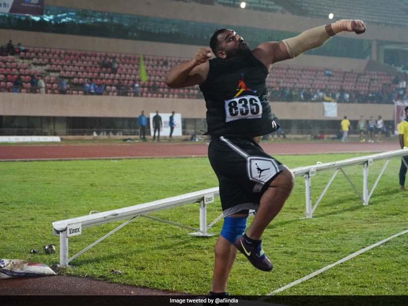 National Open Athletics Championships: Tajinder Pal Singh Toor Betters His Own National Record To Win Shot Put Gold