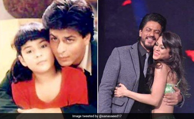 21 Years Of <I>Kuch Kuch Hota Hai</i>: Sana Saeed Shares An Adorable Throwback Pic With Shah Rukh Khan