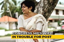 Congress MP's Wife Apologises For "Fate Like Rape" Post Amid Outrage Congress MP's Wife Apologises For "Fate Like Rape" Post Amid Outrage