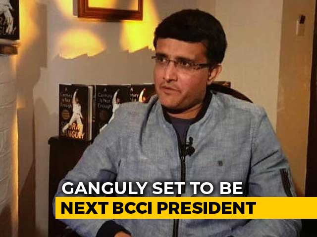 Sourav Ganguly Set To Be Next BCCI President: Report