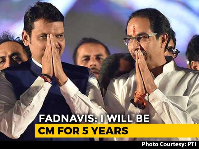 &quot;There Was No 50:50 Formula&quot;: Devendra Fadnavis Refutes Shiv Sena