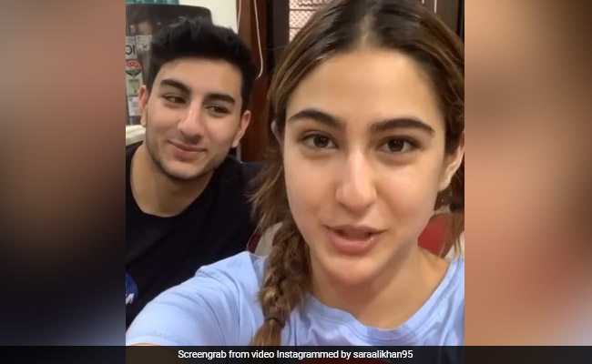 Sara Ali Khan Goofing Around With Brother Ibrahim Will Make You ROFL