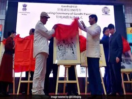 Gandhi Jayanti Not Celebrated In China Park Due To National Day: Official Gandhi Jayanti Not Celebrated In China Park Due To National Day: Official
