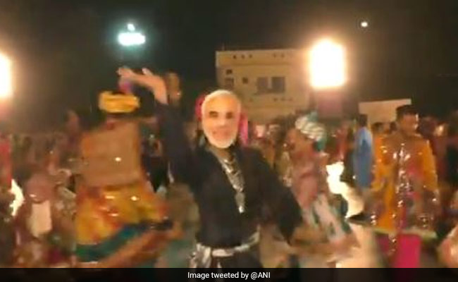 Garba 2019: On Camera, People Wear PM Modi Masks In Surat While Playing Garba