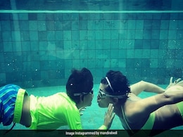 Water Baby Mandira Bedi's Underwater Adventures In Maldives - See Pics Water Baby Mandira Bedi's Underwater Adventures In Maldives - See Pics