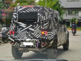 2020 Land Rover Defender Spotted Testing In India 2020 Land Rover Defender Spotted Testing In India