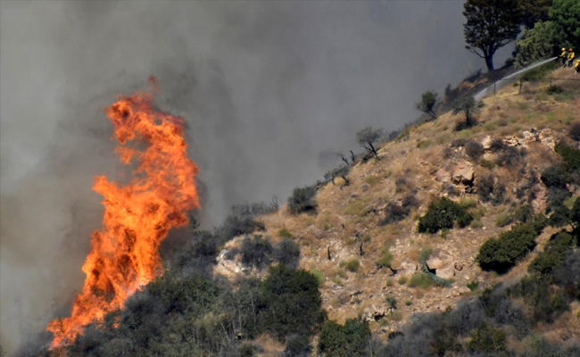 Wildfire Threatens Homes, Prompts Evacuations In California