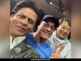 When Shah Rukh Khan Met His 'Heroes' Jean-Claude Van Damme And Jackie Chan. See Pics When Shah Rukh Khan Met His 'Heroes' Jean-Claude Van Damme And Jackie Chan. See Pics