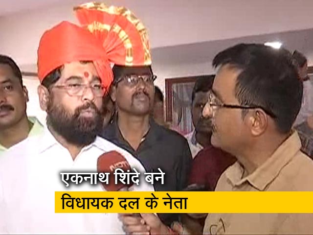 शिवसेना विधायक दल के नेता बने एकनाथ शिंदे से खास बातचीत