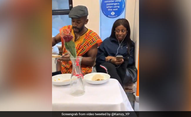 Prankster Sets Up Date On Train. His Co-Passenger Had The Best Reaction