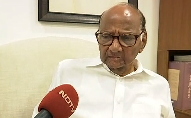 On Coronavirus, Sharad Pawar's Swipe At "Building A Temple"
