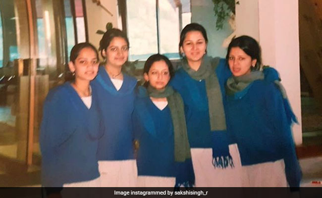 Can You Identify Sakshi Dhoni In This "Golden Days" Throwback Pic?