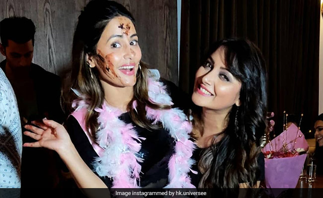 Inside Hina Khan's Birthday Celebrations With Friends. See Trending Pics