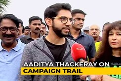 "You Are NDTV 24x7, We Work 24x7": Aaditya Thackeray Campaigns In Worli "You Are NDTV 24x7, We Work 24x7": Aaditya Thackeray Campaigns In Worli