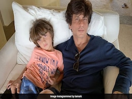 Shah Rukh Khan's Son AbRam's ROFL Reaction To His David Letterman Interview Shah Rukh Khan's Son AbRam's ROFL Reaction To His David Letterman Interview