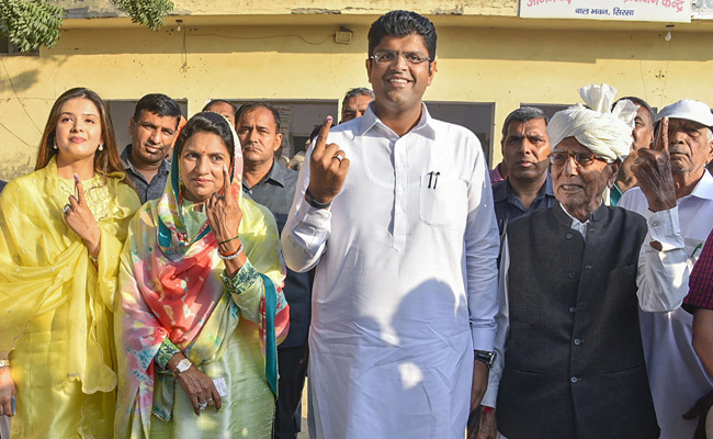 Haryana Elections 2019: Dushyant Chautala Says "Too Early To Pick Sides", Will Meet Party MLAs Tomorrow