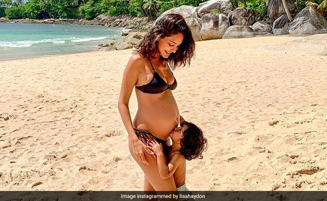 Mom-To-Be Lisa Haydon's Pic With Son Zack Is Pure Bliss. Seen Yet?