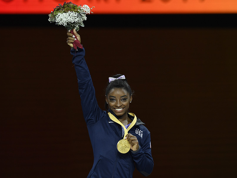 Simone Biles Extends Record For Most World Gymnastic Championship Medals