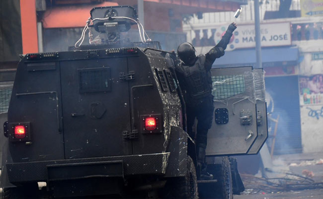 Curfew In Ecuadorean Capital Quito After Violent Anti-Austerity Protests