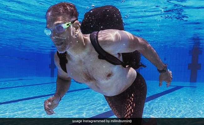 Milind Soman Ran Underwater With 12 Kg On His Back. Because He's Milind Soman