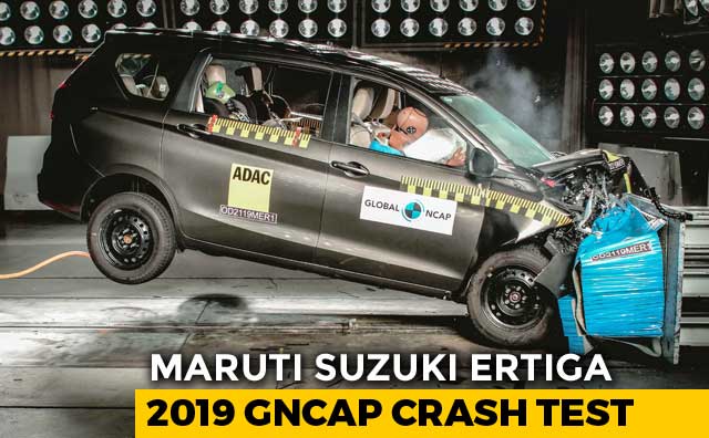 Maruti Suzuki Ertiga Receives 3 Stars From Global NCAP
