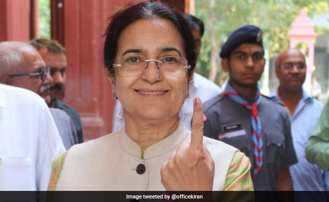 Election Results 2019: Congress's Kiran Choudhry Wins In Haryana, Set For Fourth Term As MLA