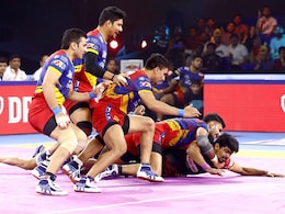 Pro Kabaddi: U Mumba-Dabang Delhi Game Ends In Tie, UP Yoddha Beat Bengaluru Bulls Pro Kabaddi: U Mumba-Dabang Delhi Game Ends In Tie, UP Yoddha Beat Bengaluru Bulls
