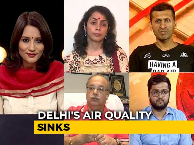 Polluted Air Back In Delhi