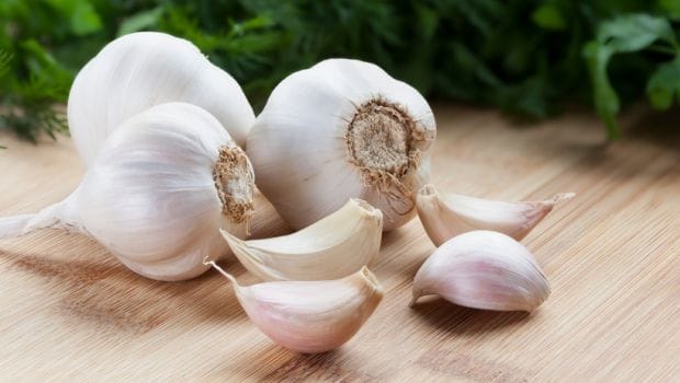 Garlic helps boost immunity and reduces symptoms of cold and flu