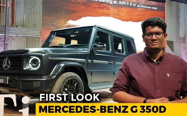 Mercedes-Benz G 350d First Look