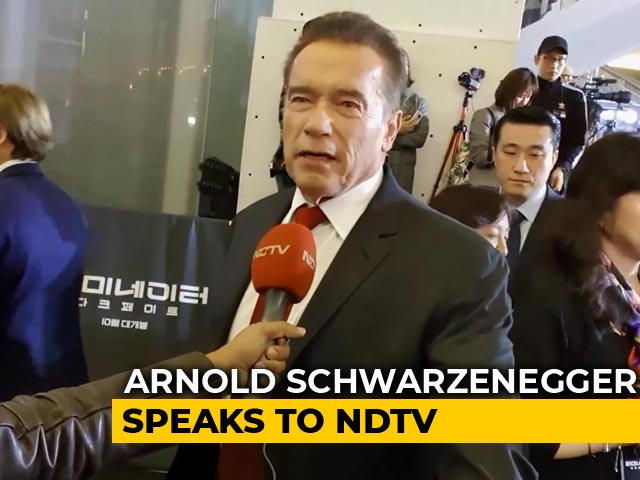 #Just2Questions - Arnold Schwarzenegger On <i>Terminator: Dark Fate</i>