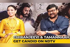 Chiranjeevi And Tamannaah Bhatia On <i>Sye Raa Narasimha Reddy</i> And More Chiranjeevi And Tamannaah Bhatia On <i>Sye Raa Narasimha Reddy</i> And More