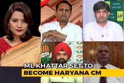 ML Khattar, Deputy Dushyant Chautala To Take Oath On Sunday ML Khattar, Deputy Dushyant Chautala To Take Oath On Sunday