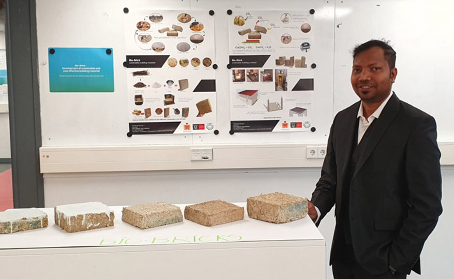 IIT Hyderabad, KIIT Bhubaneshwar Researchers Develop 'Bio-Bricks' From Sugarcane Residue