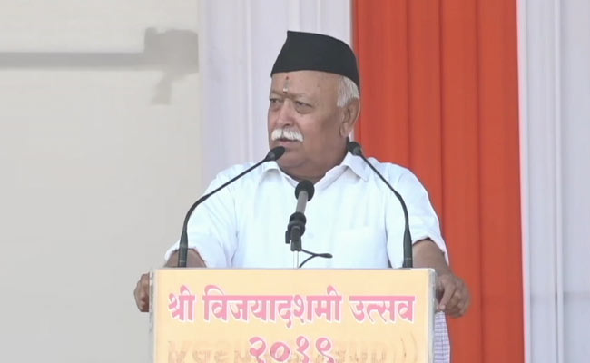 Sangh Firm That "Bharat Is Hindustan, Hindu <i>Rashtra</i>": Mohan Bhagwat