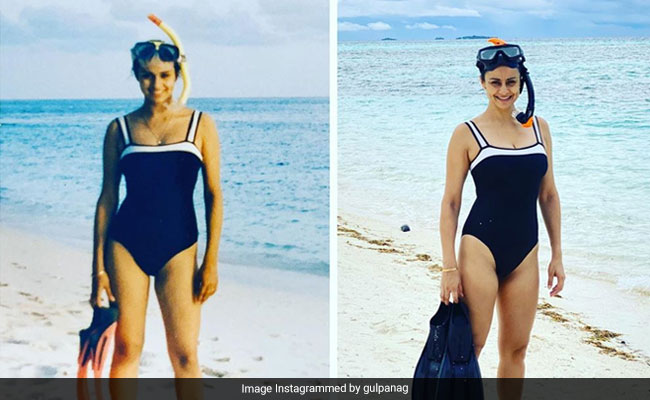 Gul Panag's Pics In Same Swimsuit 20 Years Apart Leaves Fans Smitten