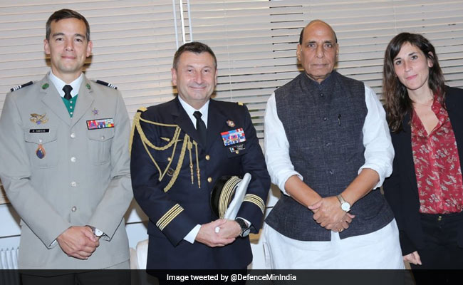 "Bonjour Paris": Rajnath Singh In France To Receive Rafale Jet - 10 Facts