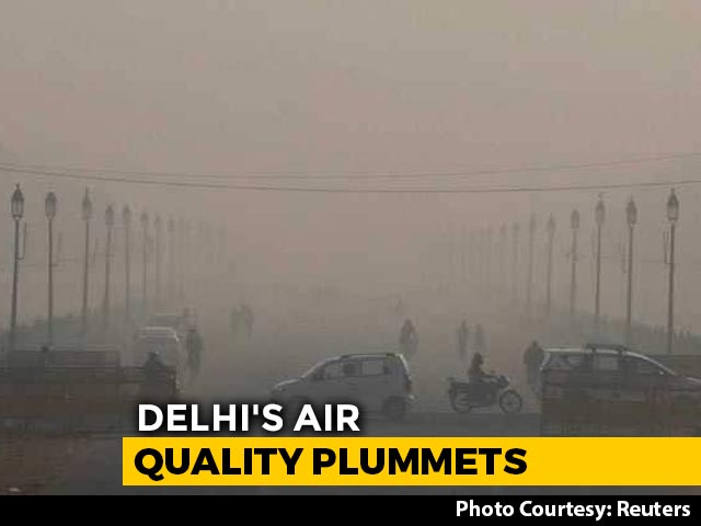 Delhi's Air Quality Sinks; Farm Waste Burning In Punjab, Haryana Blamed