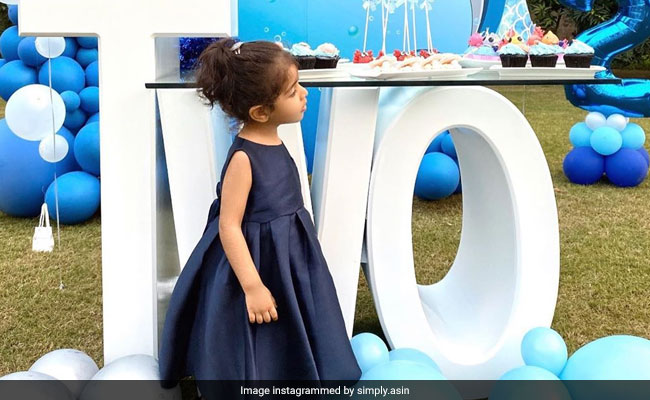 Inside Asin's Daughter Arin's 2nd Birthday Party. See Pics