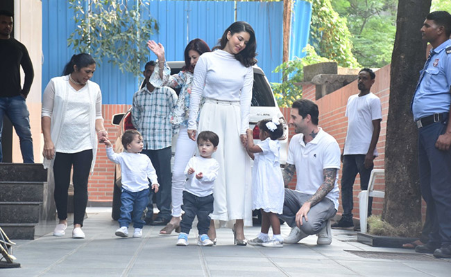 More Pics From Sunny Leone's Daughter Nisha Kaur Weber's Birthday Party