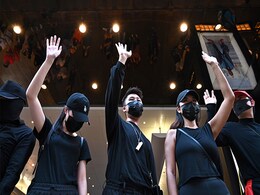 Hong Kong Protesters Defy Mask Ban As City Grinds To Halt Hong Kong Protesters Defy Mask Ban As City Grinds To Halt