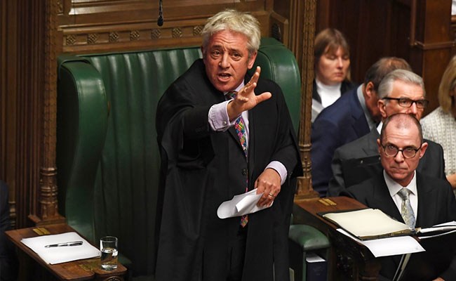 Britain Speaker Yelled "Order! Order!" Over 14,000 Times During His 10-Year Tenure