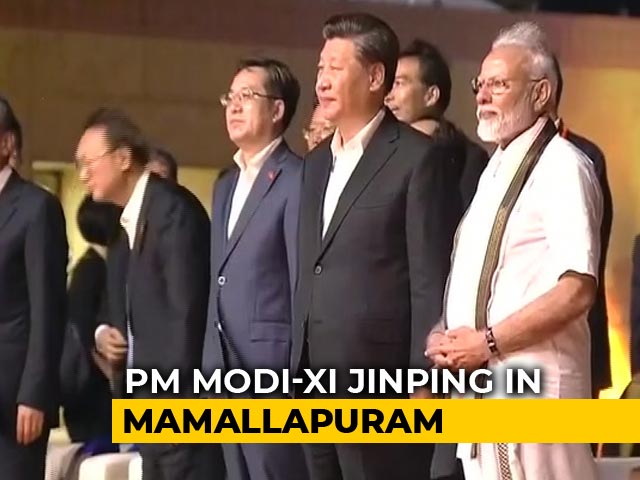 PM Modi, Xi Attend Cultural Event At Temple In Mamallapuram